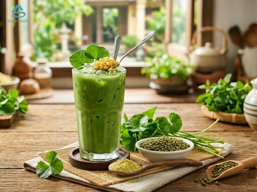 Cách dùng bột rau má đậu xanh đúng cách