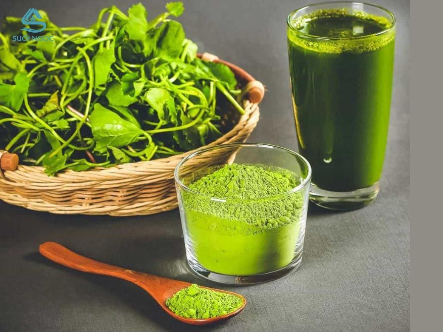 Nước rau má là thức uống quen thuộc với nhiều người dân Việt Nam