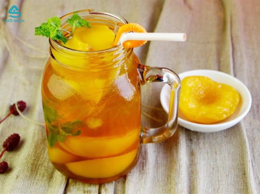 Không chỉ ngon, trà đào còn đáp ứng xu hướng tiêu dùng hiện nay